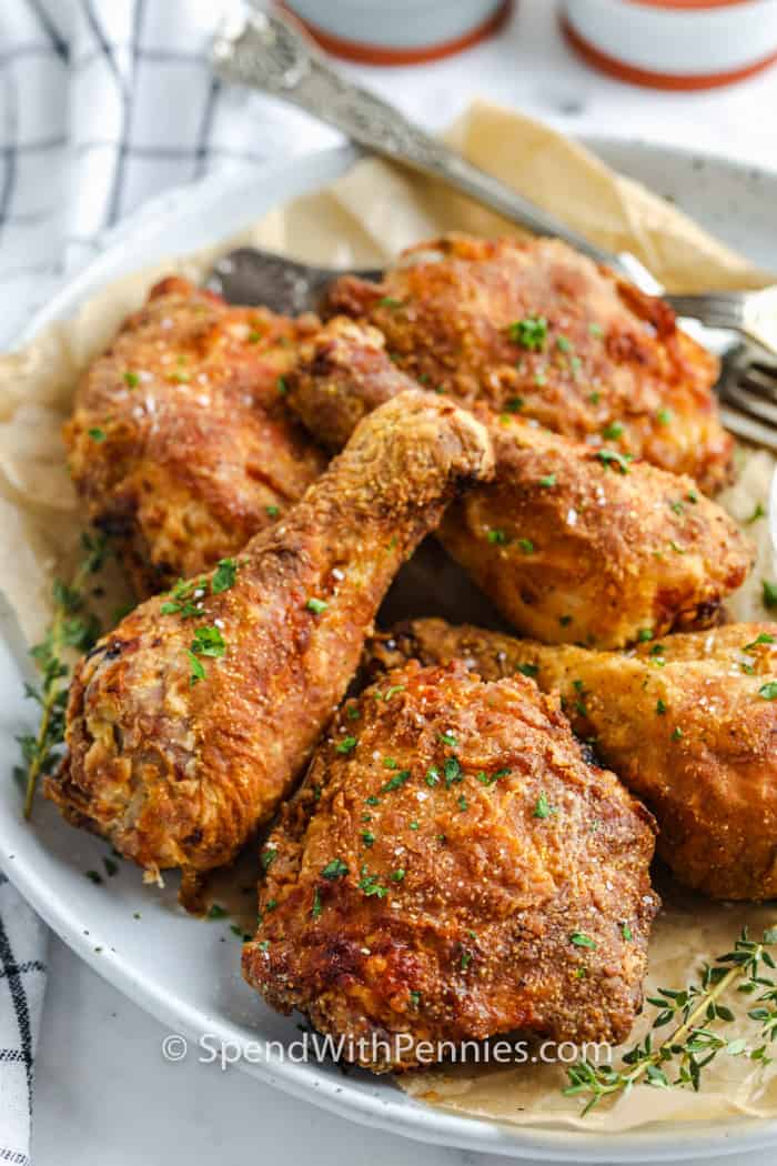 galvanizált Air Fryer Fried Chicken