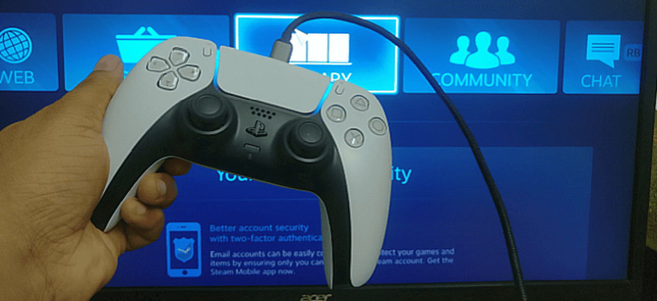 A PS5 vezérlő használata Windows 10 rendszeren