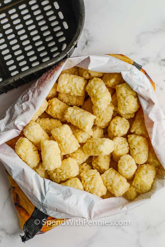Hozzávalók a Air Fryer Frozen Tater Tots készítéséhez