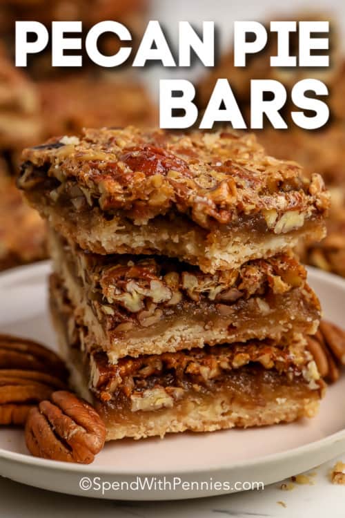 Pekándió pite bárok egy tányéron címmel