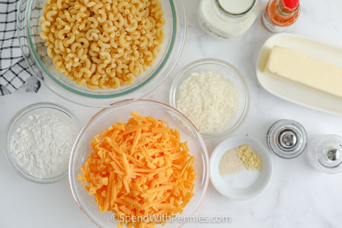 15 perc Mac és sajt készítéséhez szükséges összetevőket