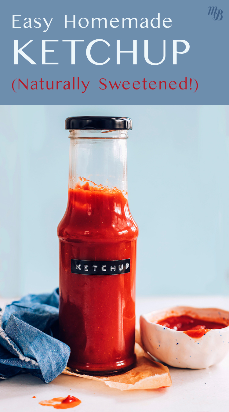 Üveg könnyű házi ketchupot