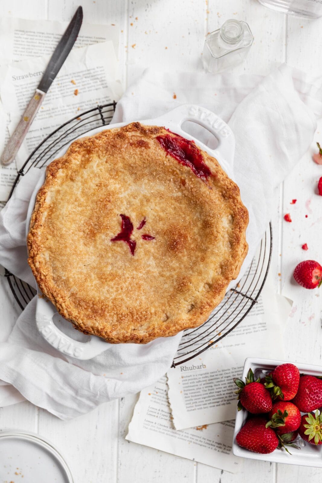 eper rebarbara pite egy pite edényben