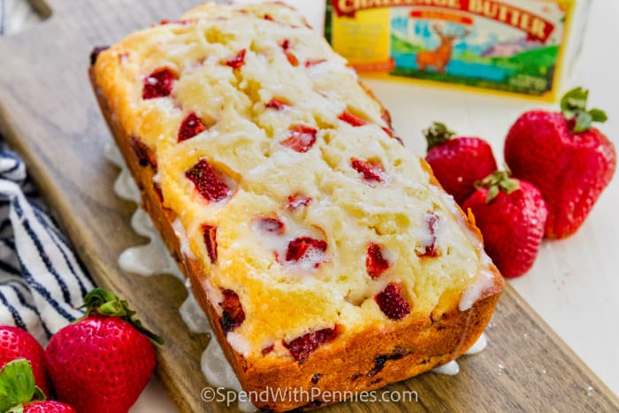 cipó sült eperkenyér