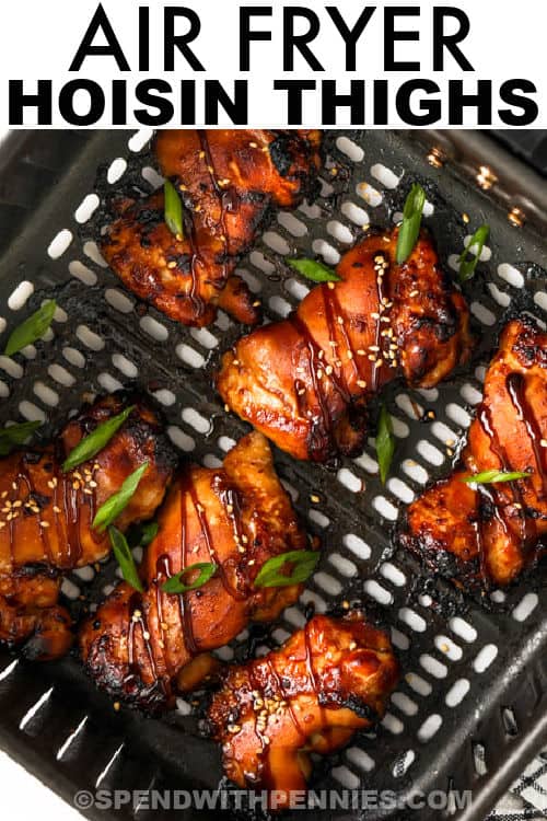 főtt Air Fryer Hoisin combok címmel