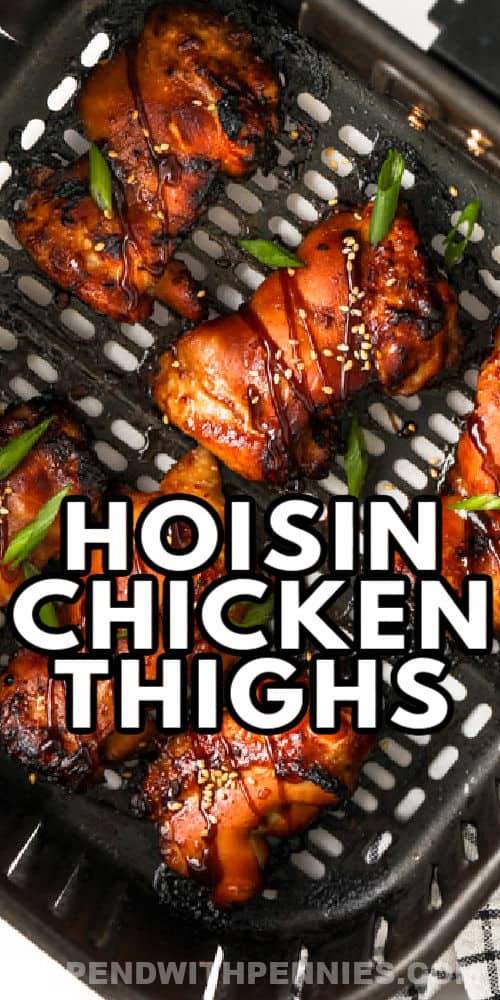 Hoisin légzsíros sütő A címmel ellátott combos combokat