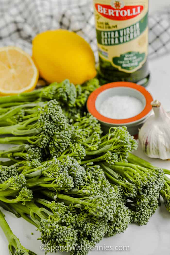 Légsütő Broccolini hozzávalók