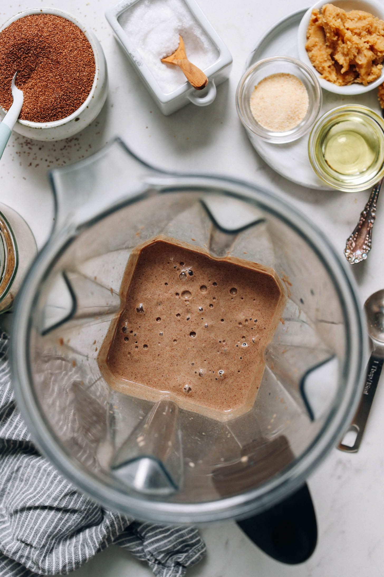 Teff krepp tészta turmixgép