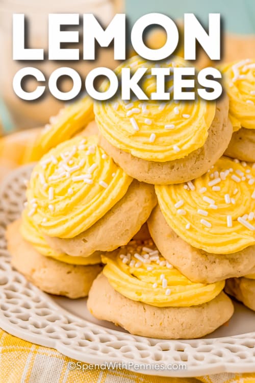 halom citromos süti jegesedéssel, szöveggel