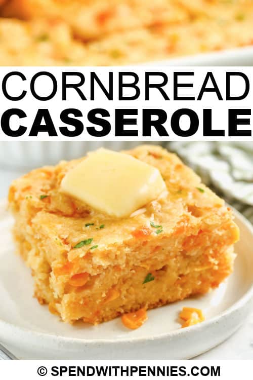 Kukoricakenyér rakott tányéron írással