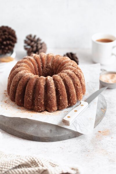 almaecet bundt torta fahéjas cukorral