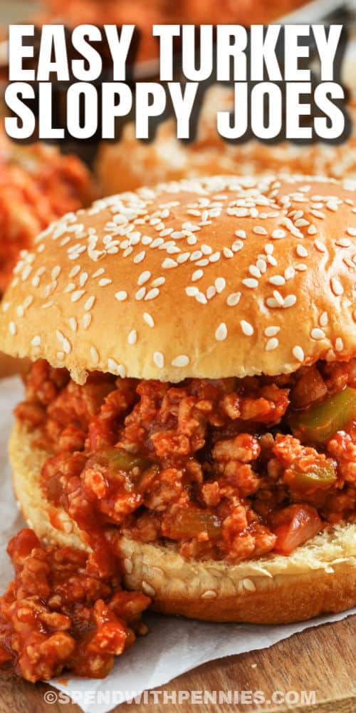 közelről Törökország Sloppy Joes írással