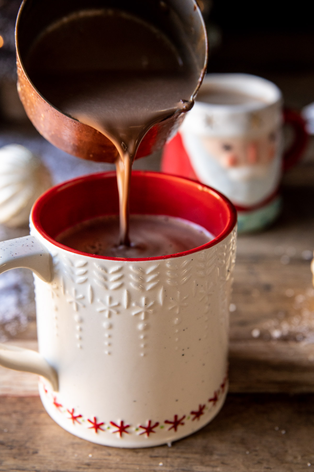 Caramel Espresso Hot Cocoa |  halfbakedharvest.com 