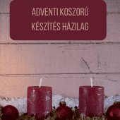 adventi koszorú készítés házilag