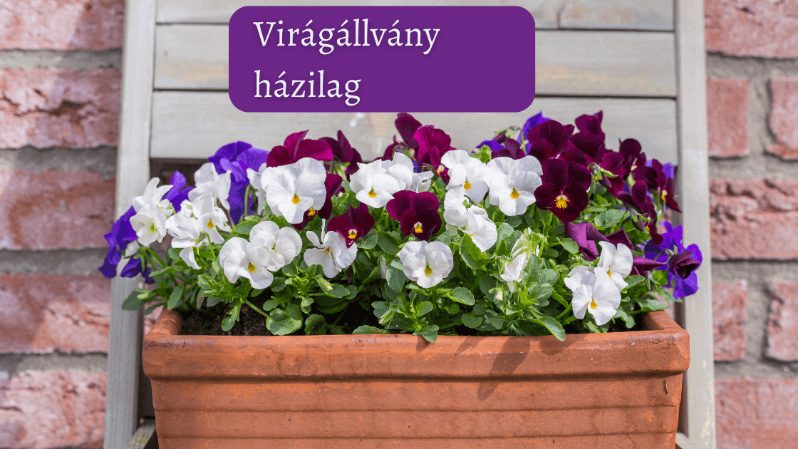 virágállvány házilag